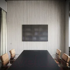 Реечная панель Grace МДФ панель 3D Line Modern L03 Ель серебристая (2750х160х19мм) — фото 5