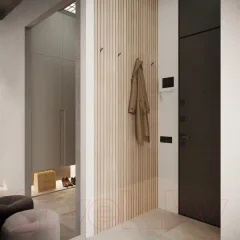 Реечная панель Grace МДФ панель 3D Line Modern L03 Ель серебристая (2750х160х19мм) — фото 6