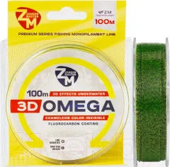 Леска монофильная ZanderMaster 3D Omega 0.261мм 9.1кг/ 12005 (100м) — фото 2