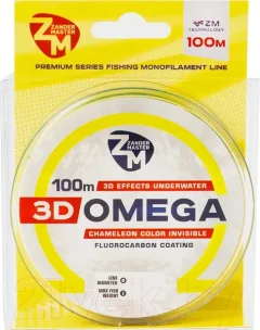 Леска монофильная ZanderMaster 3D Omega 0.261мм 9.1кг/ 12005 (100м) — фото 5