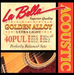 Струны для акустической гитары La Bella 40PUL — фото 3