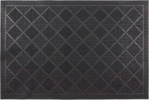 Коврик грязезащитный SunStep Ромбики 40x60 / 31-031 (черный)
