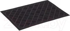 Коврик грязезащитный SunStep Ромбики 40x60 / 31-031 (черный) — фото 10