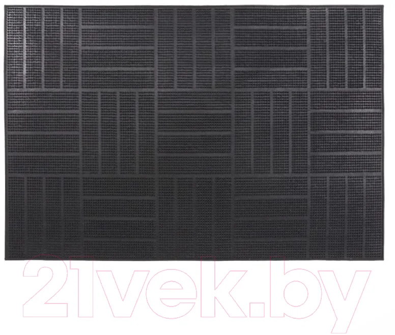 Коврик грязезащитный SunStep Паркет 40x60 / 31-032 (черный)