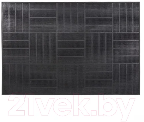 Коврик грязезащитный SunStep Паркет 40x60 / 31-032 (черный)