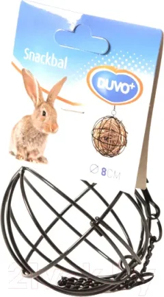 Кормушка для птиц и грызунов Duvo Plus Шар / 411/101/DV (черный) — фото 5