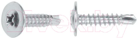 Саморез Starfix Со сверлом 4.2х16 прессшайба / SM-50342-14000 (14000шт, оцинкованный)