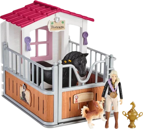 Игровой набор Schleich Загон для лошадей с Тори и Принцессой / 42437