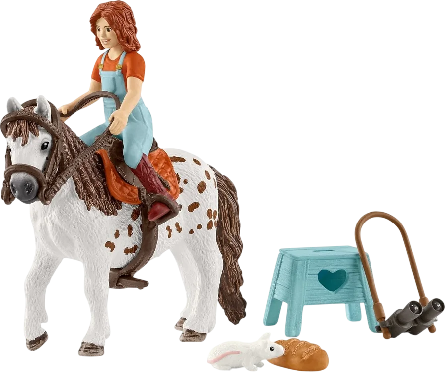 Игровой набор Schleich Мия и Спотти / 42518