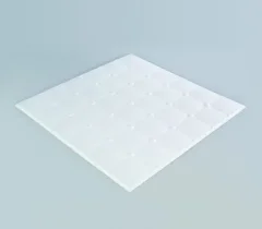 Потолочная плита FORMAT 4302 Кожа из экструдированного пенополистирола (500x500, уп.8шт, белый) — фото 2