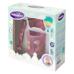 Набор столовых приборов для кормления Kidfinity 431332205 (розовый) — фото 1