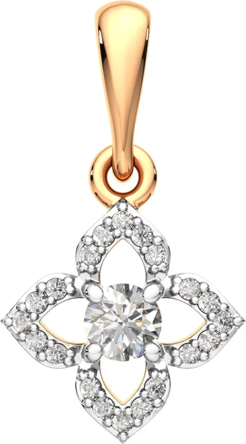 Подвеска из розового золота ZORKA 440632.14K.R (с фианитами)