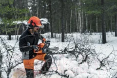 Бензопила цепная Husqvarna 445e II 15" (970 55 89-35) — фото 3