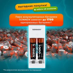 Зарядное устройство для аккумуляторов Sonnen 455004 — фото 4