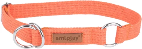Ошейник-полуудавка Ami Play 45-85см (XXL, оранжевый)