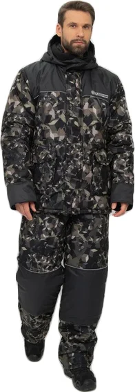 Костюм для охоты и рыбалки Huntsman Альтаир -45°C КМФ 004 кубики (р.56-58/170-176) — фото 1