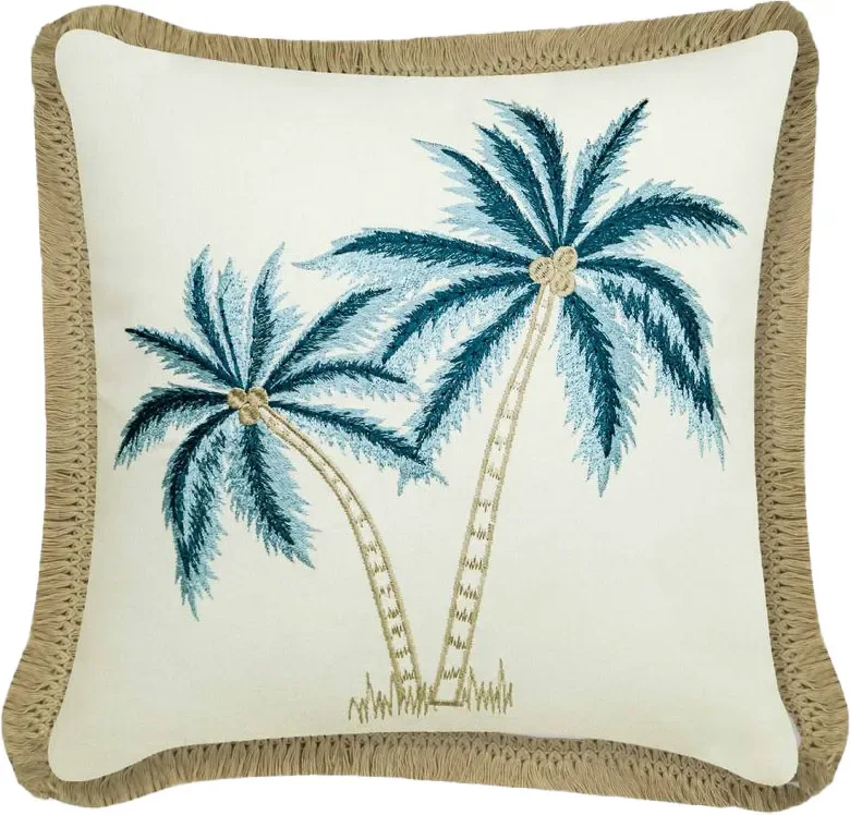 Подушка декоративная Sarev 45x45 / Е011 ADORA Ekru