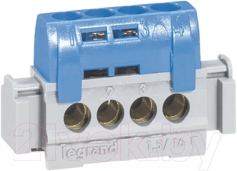 Шина нулевая Legrand 4840 (синий)