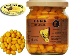 Насадка рыболовная CUKK Кукуруза сладкая Тминно-медовый / 4862 (220мл, желтый) — фото 3