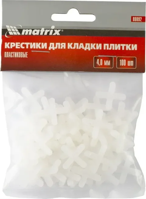 Крестики для укладки плитки Matrix 4мм / 88092 (100шт)