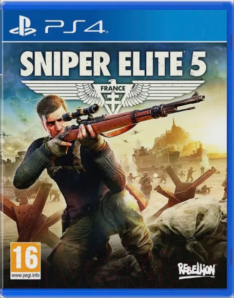 Игра для игровой консоли PlayStation 4 Sniper Elite 5 (EU pack, RU subtitles)