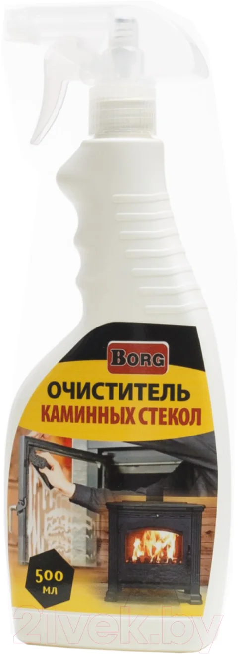 Очиститель каминных стекол Borg 500мл