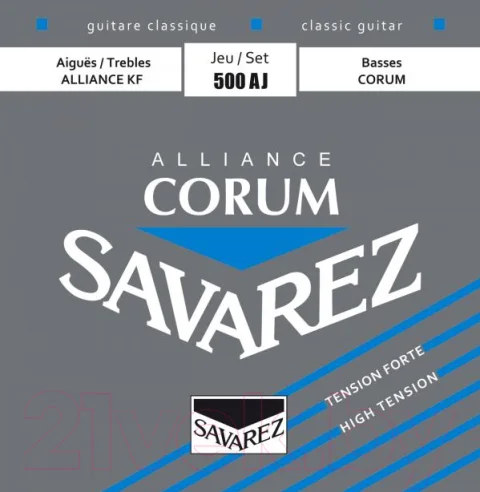 Струны для классической гитары Savarez 500AJ