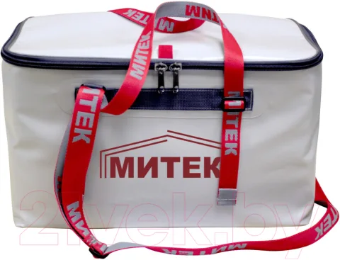 Сумка рыболовная Митек С крышкой бокс 50х23х32см (серый)