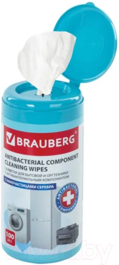 Салфетки для ухода за техникой Brauberg 513477 (100шт) — фото 2