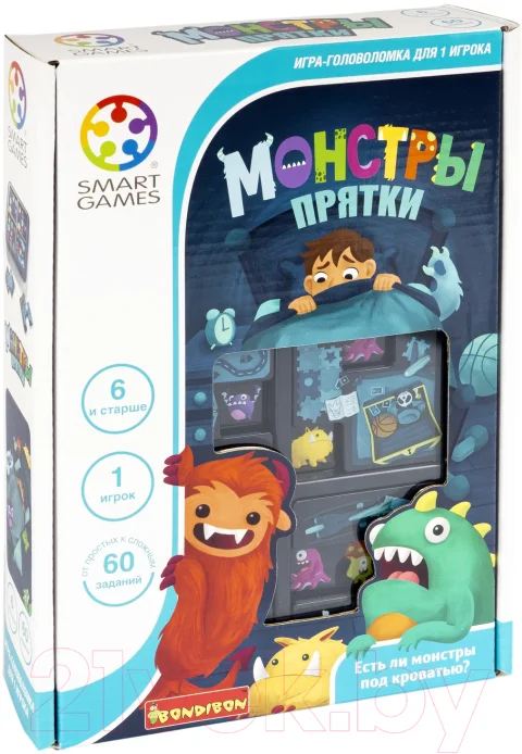 Игра-головоломка Bondibon Монстры прятки / ВВ5266
