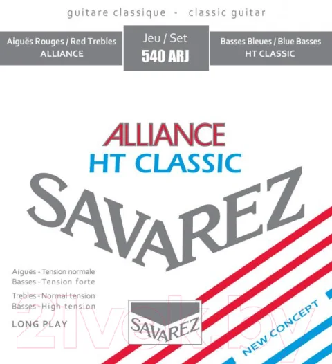 Струны для классической гитары Savarez 540ARJ