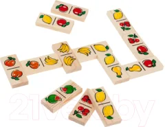 Развивающая игрушка Томик Домино. Фрукты-ягоды / 5555-5 — фото 6