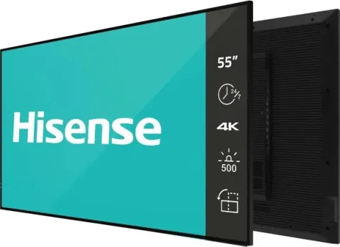 Информационная панель Hisense 55DM66D (черный)