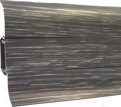 Плинтус LinePlast ПВХ 58мм L025 (2.2м, венге темный)