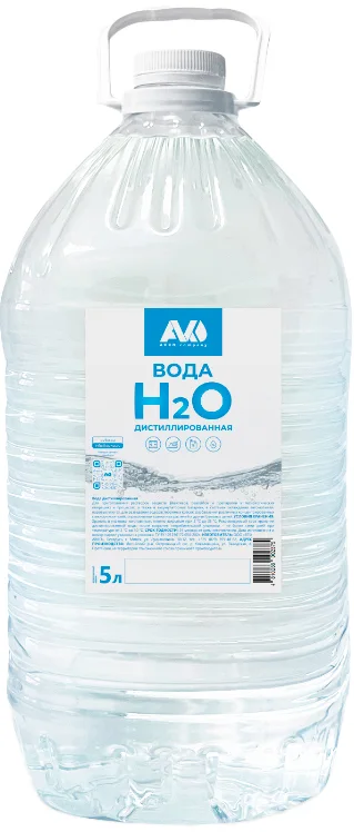 Вода дистиллированная Avko 5л
