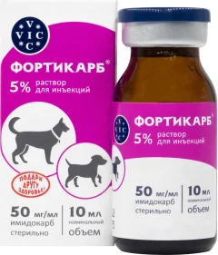Раствор от паразитов Doctor VIC Фортикарб 5% (10мл) — фото 1