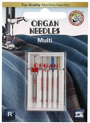 Набор игл для бытовой швейной машины Organ 5/Multi (универсальные)