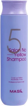 Оттеночный шампунь для волос Masil 5salon No Yellow Shampoo (300мл)