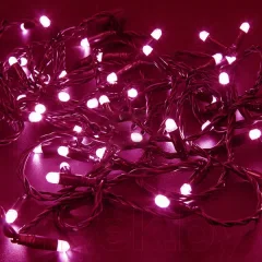 Светодиодная гирлянда КС Нить Ориона 5W 96 LED / 955133 (10м, розовый) — фото 5