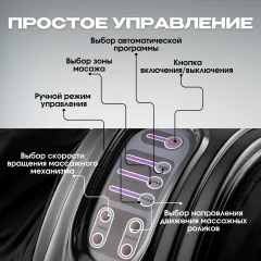 Массажер электронный Comtek Блаженство 6002 (черный) — фото 7