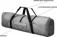 Чехол для палатки ЛОТОС Компрессионная 6030 (оливковый, 130см) — фото 3