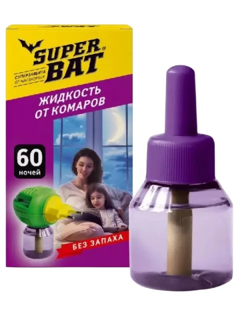 Наполнитель для фумигатора Super Bat 60 ночей