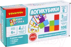 Игра-головоломка Bondibon БондиЛогика Логикубики / ВВ6163 — фото 1