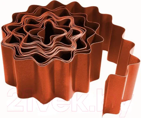 Бордюр садовый Palisad 64484 (коричневый)