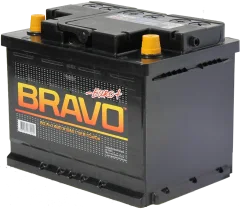 Автомобильный аккумулятор BRAVO 6СТ-60 Евро / 560010009 (60 А/ч) — фото 3