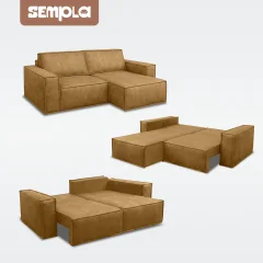 Диван угловой SEMPLA Тулон 6 (аликанте горчица) — фото 6