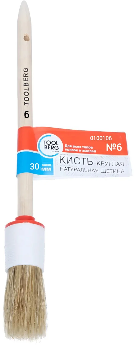 Кисть малярная Toolberg №6
