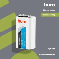 Батарейка Buro Крона 6LR61 — фото 2
