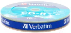 Набор дисков CD-R Verbatim 700мб Extra Protection / 43725 (10шт) — фото 8