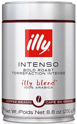 Кофе в зернах illy Темной обжарки (250г)